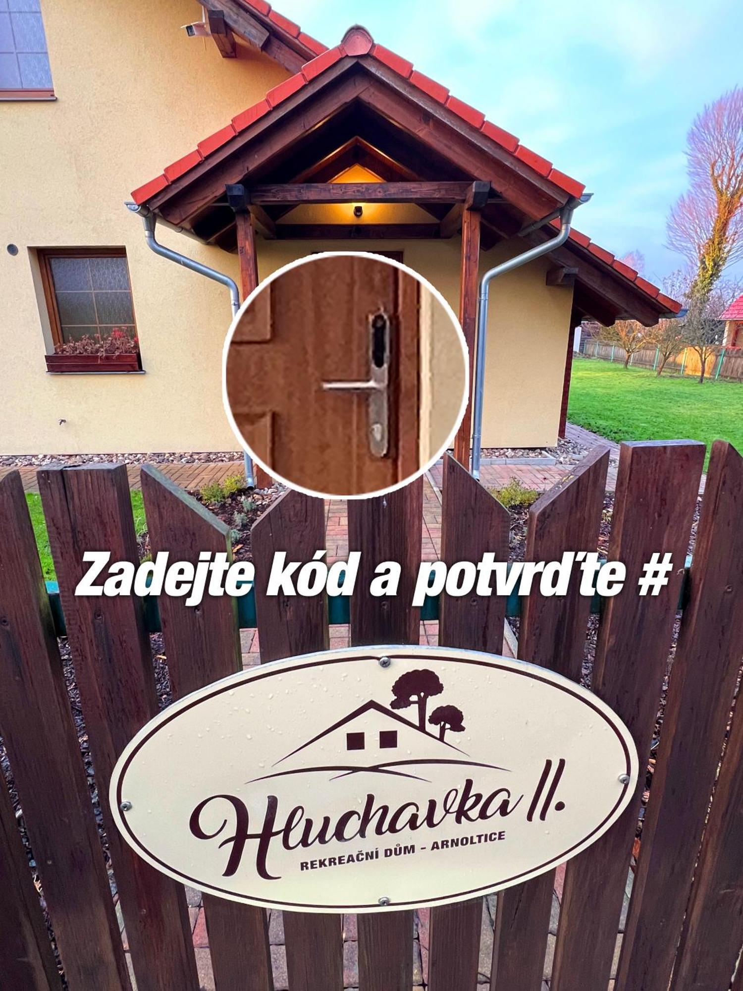 Chata Hluchavka II Arnoltice u Decina Exterior photo